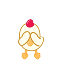 ChickChick ＆ Friends (ChickChick)（個別スタンプ：34）