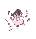 愉快なK子ちゃんと仲間達（個別スタンプ：2）