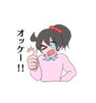 愉快なK子ちゃんと仲間達（個別スタンプ：24）