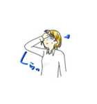 キツネになった彼女（個別スタンプ：10）
