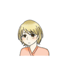 キツネになった彼女（個別スタンプ：11）