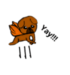 The Lovely Puppies（個別スタンプ：4）