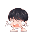 表情豊かな無口くん（個別スタンプ：33）
