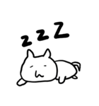 しろくろ手描き猫「にゃんちゃん」（個別スタンプ：29）