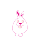 Rabbit Pinkio（個別スタンプ：3）