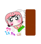 Hi！ My name is Chu. ^_^（個別スタンプ：15）