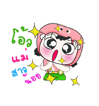 Hi！ My name is Chu. ^_^（個別スタンプ：27）