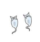 Ensoul-Cat (Transparent)（個別スタンプ：24）