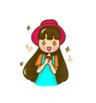 Little girl Red Hat（個別スタンプ：2）