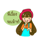 Little girl Red Hat（個別スタンプ：12）