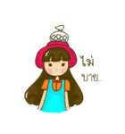 Little girl Red Hat（個別スタンプ：13）