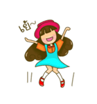 Little girl Red Hat（個別スタンプ：15）