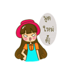 Little girl Red Hat（個別スタンプ：20）