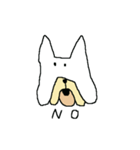 French bulldog character（個別スタンプ：1）