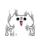 しゃくれねこ。（個別スタンプ：9）