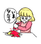 女の子がかわいいスタンプ（個別スタンプ：27）