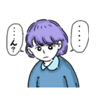 女の子がかわいいスタンプ（個別スタンプ：29）