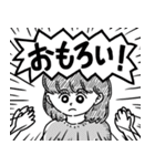 女の子がかわいいスタンプ（個別スタンプ：37）