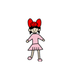 友だちはリボンちゃん（個別スタンプ：3）
