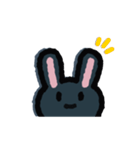 チャコ the Black rabbit（個別スタンプ：1）