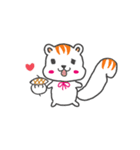 Squirrel Nini's diary（個別スタンプ：1）