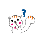 Squirrel Nini's diary（個別スタンプ：3）