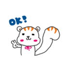 Squirrel Nini's diary（個別スタンプ：13）