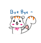 Squirrel Nini's diary（個別スタンプ：26）