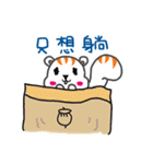 Squirrel Nini's diary（個別スタンプ：34）