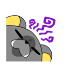 つきぐまくん（個別スタンプ：5）