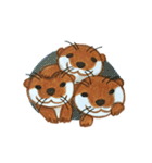 カワウソのカワムラくん（個別スタンプ：14）