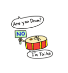 たいこスタンプ①（個別スタンプ：12）