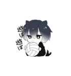 黒柴くんすたんぷ（個別スタンプ：3）