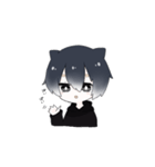 黒柴くんすたんぷ（個別スタンプ：4）
