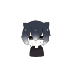 黒柴くんすたんぷ（個別スタンプ：7）