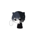黒柴くんすたんぷ（個別スタンプ：8）