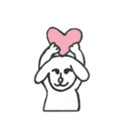 いやしのふわうさぎ（個別スタンプ：13）
