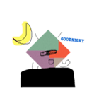 しかくいかび（個別スタンプ：4）