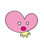ハートちゃんは、たぶん肩もみが得意（個別スタンプ：21）