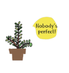 Cool Cactus, Always positive.（個別スタンプ：14）