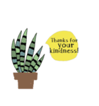 Cool Cactus, Always positive.（個別スタンプ：19）