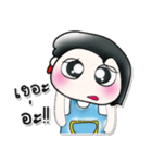 >>>Miss. Mena. <<< ^_^！！（個別スタンプ：7）