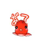 ポカーン金魚の生活（個別スタンプ：1）