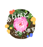 お花逹（個別スタンプ：3）