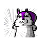 ろまりすくん の 眉間にシワ日記（個別スタンプ：34）