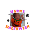 翼羽君はじめてハロウィン（個別スタンプ：7）