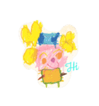 My 3sweeties（個別スタンプ：15）