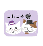 many many many cat（個別スタンプ：21）