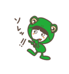 被り物シリーズ（個別スタンプ：3）