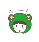 被り物シリーズ（個別スタンプ：7）